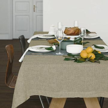 Скатерть рогожка Все ДOMA/Vse DOMA 60008-1 Латте