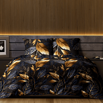 Бязь Премиум 220 см наб 72091-1 Золотые листья