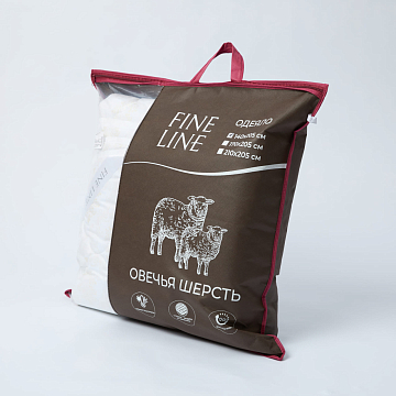 Одеяло Fine Line Идеал/Ideal овечья шерсть НУ