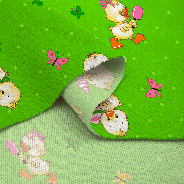 Фланель 90 см 5448-3 Утята