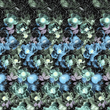 Бязь Премиум 220 см 7217-1 Поэзия чувств