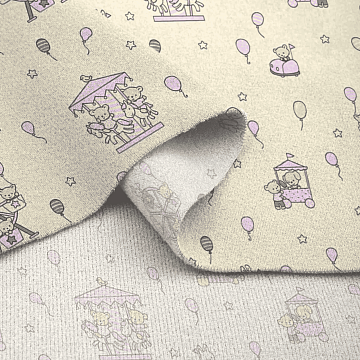 Фланель 90 см 29144-3 Карусель