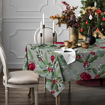 Рогожка 150 см наб арт. 904 29294-2 Гранатовый сад