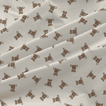 Перкаль 150 см наб  13491-1 Мишки