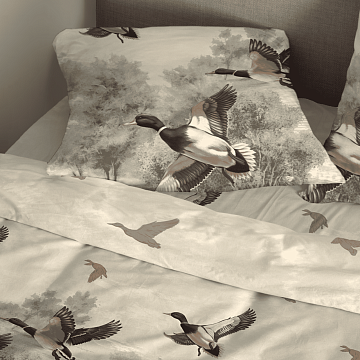 Бязь Премиум 220 см 6919-1 Утиная охота