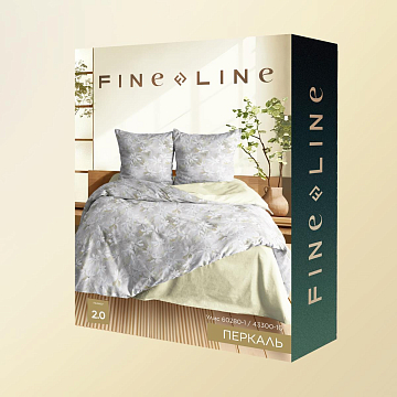 КПБ Fine Line Перкаль 60280-1/43300-10 Улис new