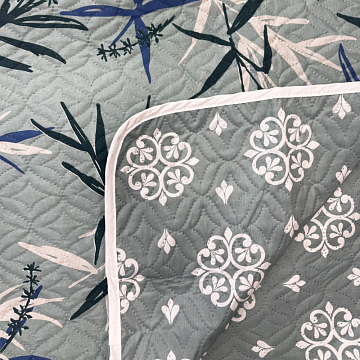 Покрывало двустороннее Комфорт Разноцветные веточки