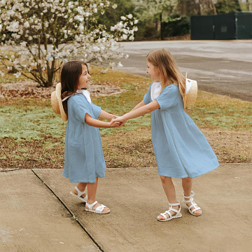 Муслин 150 см гладкокрашеный арт. 704 86002-6 голубой