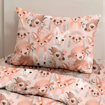 Бязь Премиум 150 см 13206-1 Маленькие зверята