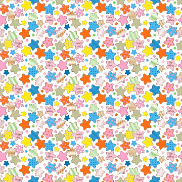 Фланель 90 см 21212-2 Звездочки