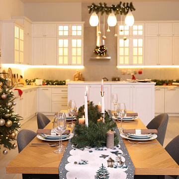 Дорожка 50 см наб 29385-1 Веселый Новый год