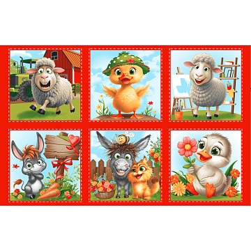 Ситец 95 см наб 29506-1 Мульти