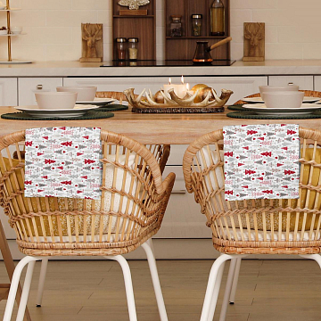 Набор вафельных полотенец Все ДOMA/Vse DOMA 60325-1 Зимняя сказка