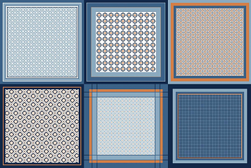 Ситец 95 см наб 64074-1 Франт