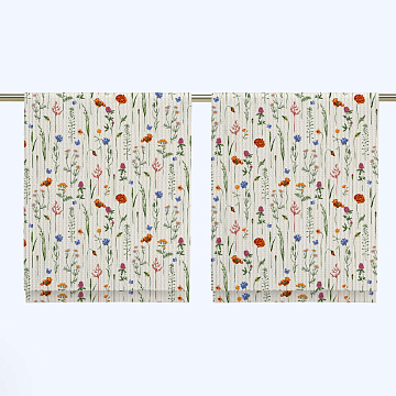 Набор вафельных полотенец Все ДOMA/Vse DOMA 60286-1 Полевые цветы