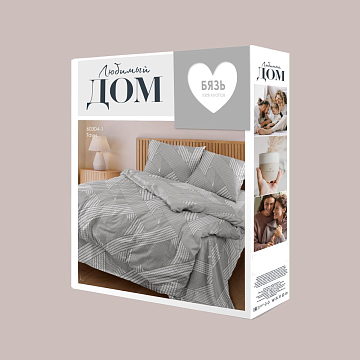 КПБ Любимый дом Бязь 60304-2 Таун н/у