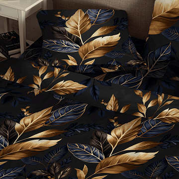 Бязь Премиум 220 см наб 72091-1 Золотые листья