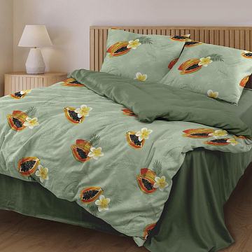 КПБ Любимый дом Бязь 50184-1/24500-24 Папайя глит.