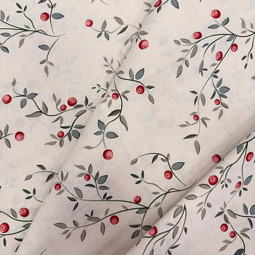 Вареный хлопок 220 см наб 72234-1 Дикая ягода