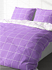 КПБ Crazy Getup 16405-3/16405-4 Grid paper Lavander