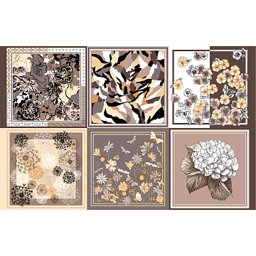 Ситец 95 см наб 29503-1 Симфония