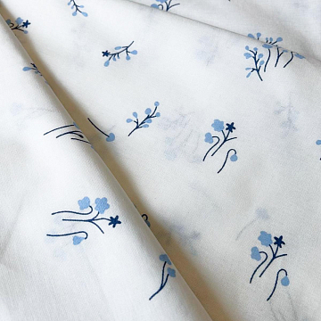 Подушка Fine Line с кантом, коллекция Прованс, дизайн Сальвия, лебяжий пух, перкаль