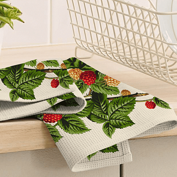 Полотно вафельное 150 см наб 29336-1 Сочный нектар