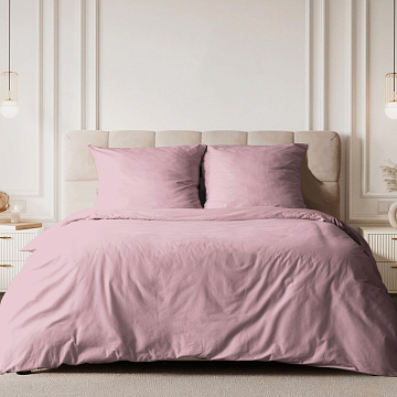 Бязь Премиум 220 см гладкокрашеная. арт 34 86048-4 ягодно-розовый АК