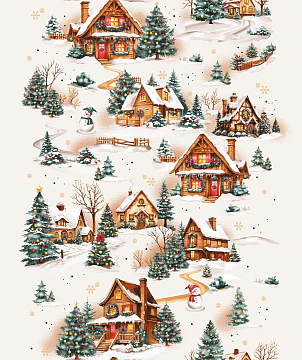 Дорожка 50 см наб 29395-1 Снеговики