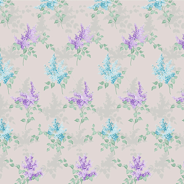 Перкаль 220 см 7170-1 Сирень