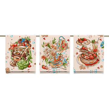 Рогожка 150 см наб арт. 904 29342-1 Вкусности