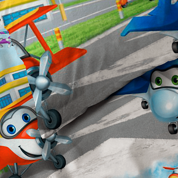 Бязь Премиум 150 см 13073-1 Самолеты