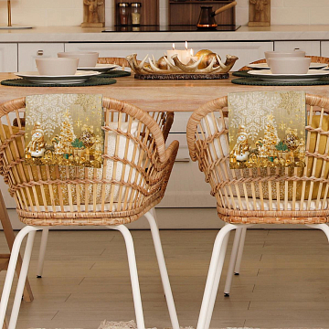 Набор вафельных полотенец Vse DOMA 60319-1 Сказочное Рождество