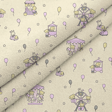 Фланель 90 см 29144-3 Карусель