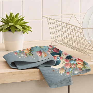 Полотно вафельное 50 см наб 29369-1 8 марта