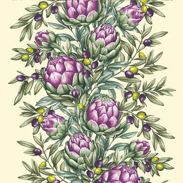 Полотно вафельное 50 см наб 29501-1 Артишок