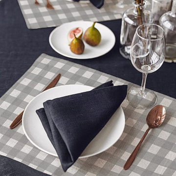 Набор салфеток из рогожки на стол Vse DOMA 60163-2 Пуаро