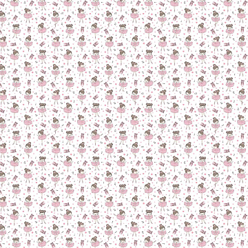 Бязь Комфорт 150 см 13313-1 Балерины