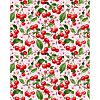 Полотно вафельное 50 см наб 29435-1 Сладкая вишня