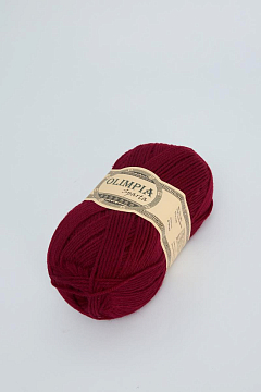 Пряжа для ручного вязания Олимпия Спарта/Olimpia Sparta цв.IR6 бордо 5шт*100г