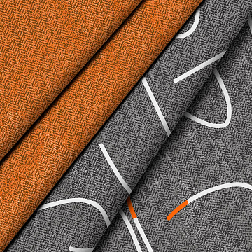 КПБ Fine Line Перкаль 50338-1/50358-2 Ярн new