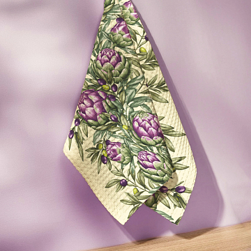 Полотно вафельное 50 см наб 29501-1 Артишок