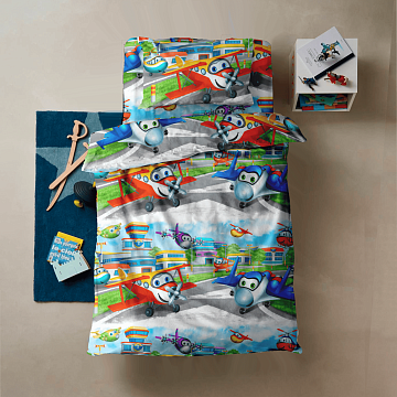 Бязь Премиум 150 см 13073-1 Самолеты