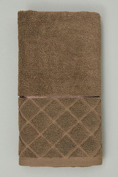 Полотенце махровое Fine Line Жемчужная коллекция, какао