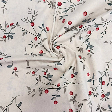 Вареный хлопок 220 см наб 72234-1 Дикая ягода