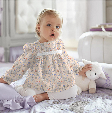 Фланель 90 см наб грунт 5568-7 Слоники