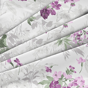 Бязь Премиум 220 см наб 40118-1 Кассана сиреневый