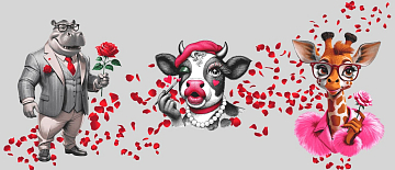 Полотно вафельное 150 см наб 29481-1 Любовь