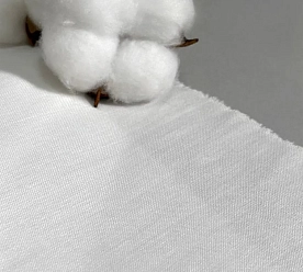 Белая ткань хлопок для шитья 1 метр