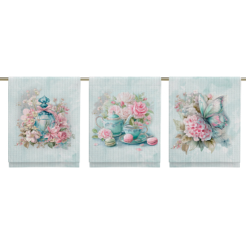 Набор вафельных полотенец Vse DOMA 60360-1 Чаепитие